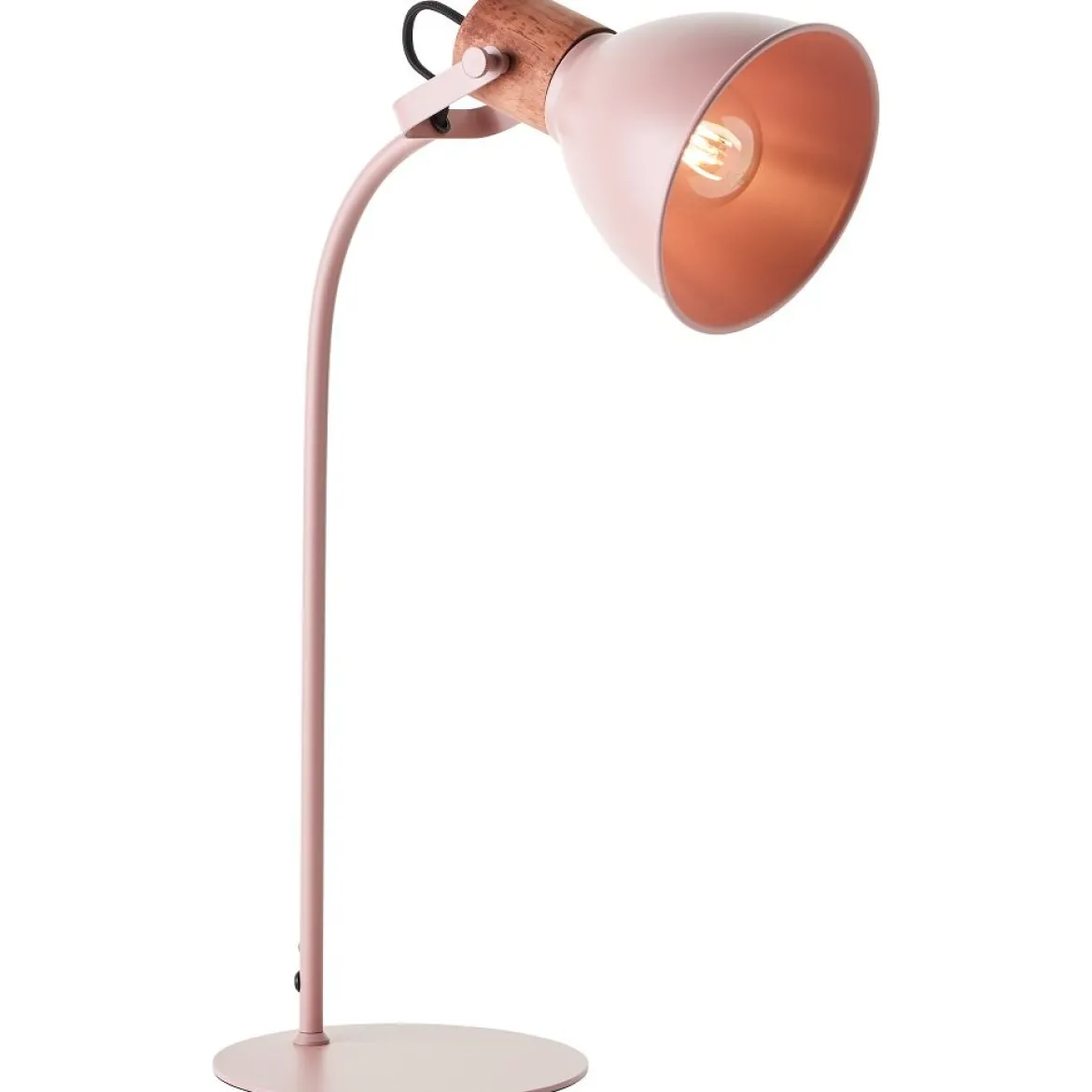 Brilliant AG Leuchten 94555-04 Erena Tischleuchte 52cm hellrosa