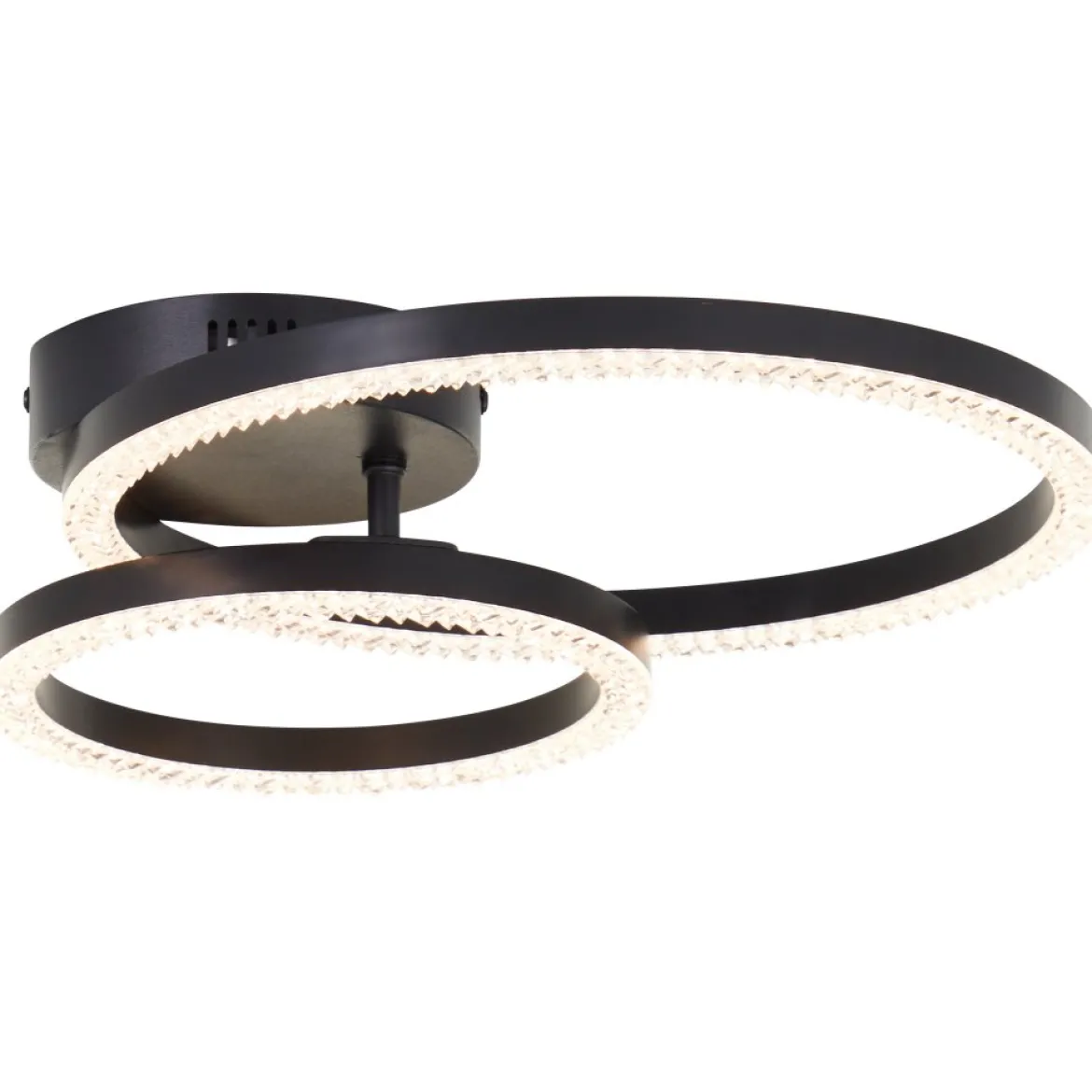 Brilliant AG Leuchten G80766A26 Aurelia LED Deckenleuchte 2-flammig schwarz