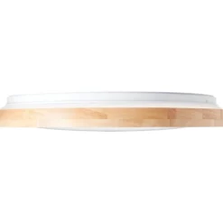 Brilliant AG Leuchten G99787-75 Alson LED Deckenleuchte 48cm holz hell weiß