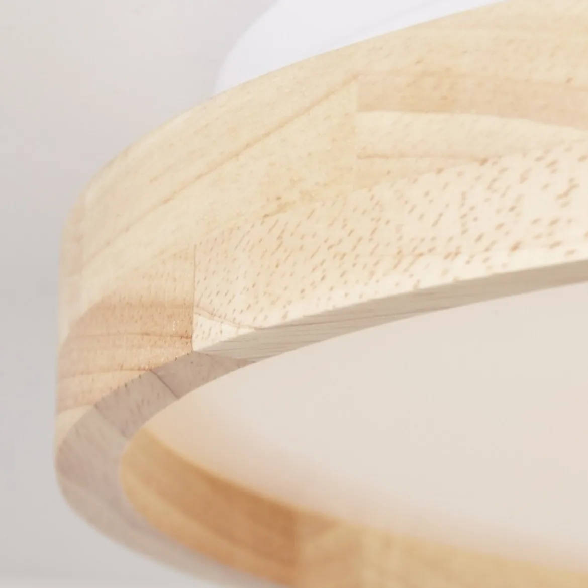 Brilliant AG Leuchten G99794-75 Alson LED Deckenleuchte 39cm holz hell weiß