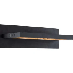Brilliant AG Leuchten G99820-76 Chaumont Wandleuchte 35cm schwarz holz