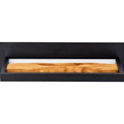 Brilliant AG Leuchten G99820-76 Chaumont Wandleuchte 35cm schwarz holz