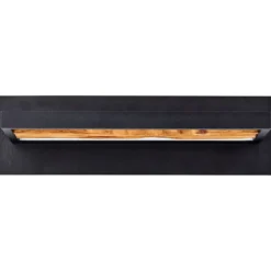 Brilliant AG Leuchten G99820-76 Chaumont Wandleuchte 35cm schwarz holz