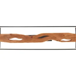 Brilliant AG Leuchten G80114-76 Chaumont LED Deckenleuchte 100x30cm schwarz holz