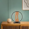Brilliant AG Leuchten G94705-76 Chaumont Tischleuchte Holz 28cm