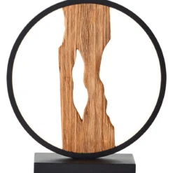 Brilliant AG Leuchten G94705-76 Chaumont Tischleuchte Holz 28cm