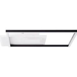 Brilliant AG Leuchten G99785-76 Iorgo Deckenleuchte 44x44cm schwarz weiß