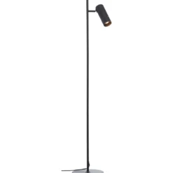 Brilliant AG Leuchten G80054-76 Marty LED Stehleuchte sand schwarz GU10