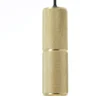 Brilliant AG Leuchten G80052-86 Marty LED Pendelleuchte 4-flammig sand schwarz/matt gold