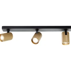 Brilliant AG Leuchten G99203-86 Marty LED Deckenstrahler 3-flammig sand schwarz gold