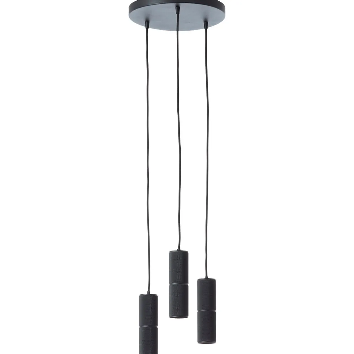 Brilliant AG Leuchten G80051-76 Marty LED Pendelleuchte 3-flammig sand schwarz