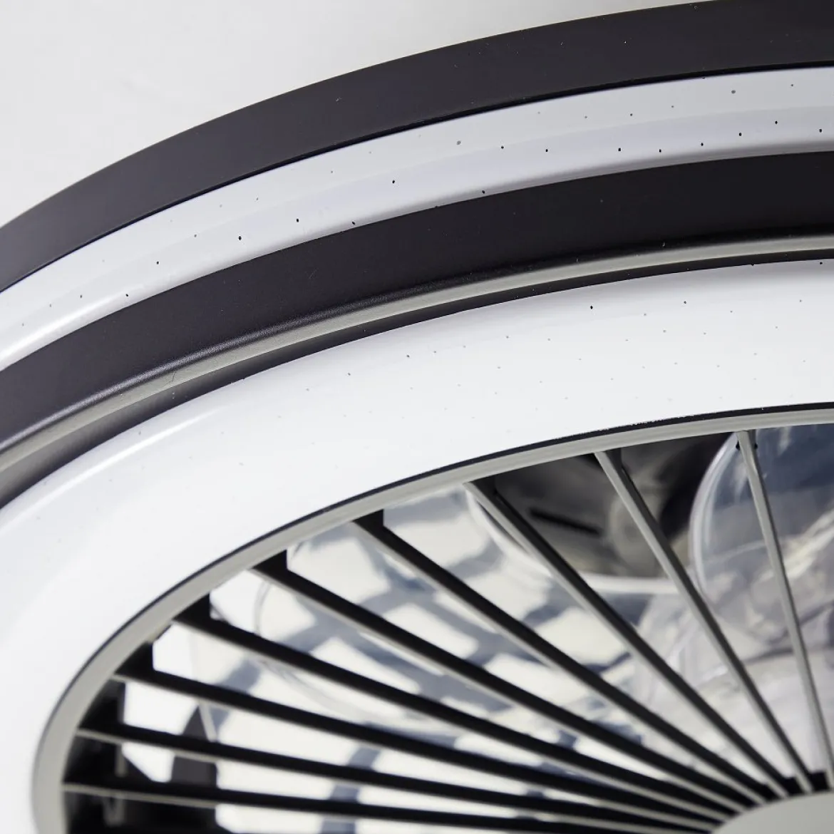 Brilliant AG Leuchten G99280-06 Palmero LED Deckenleuchte mit Ventilator RGBW