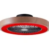 Brilliant AG Leuchten  G60060-09 Slimline LED Deckenleuchte 49cm mit Ventilator natur schwarz