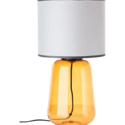 Brilliant AG Leuchten 94546-22 Hydra Tischleuchte 56cm grau gelb