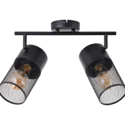 Brilliant AG Leuchten 99724-76 Kamolo Spotrohr 2-flammig schwarz