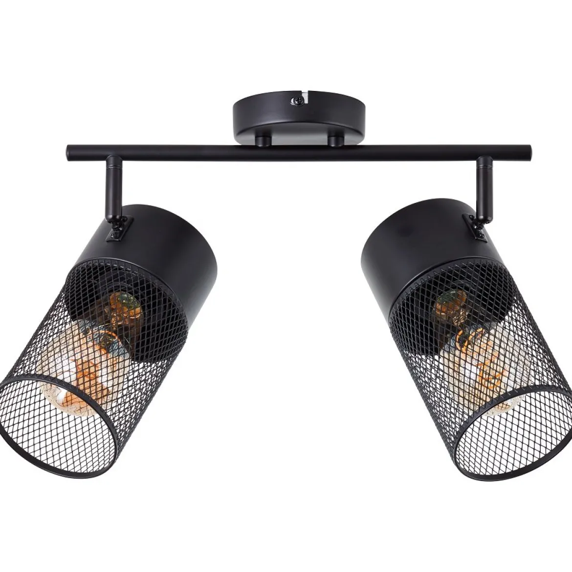 Brilliant AG Leuchten 99724-76 Kamolo Spotrohr 2-flammig schwarz