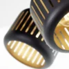Brilliant AG Leuchten 99944-86 Spotrondell Tyas 3-flammig schwarz gold