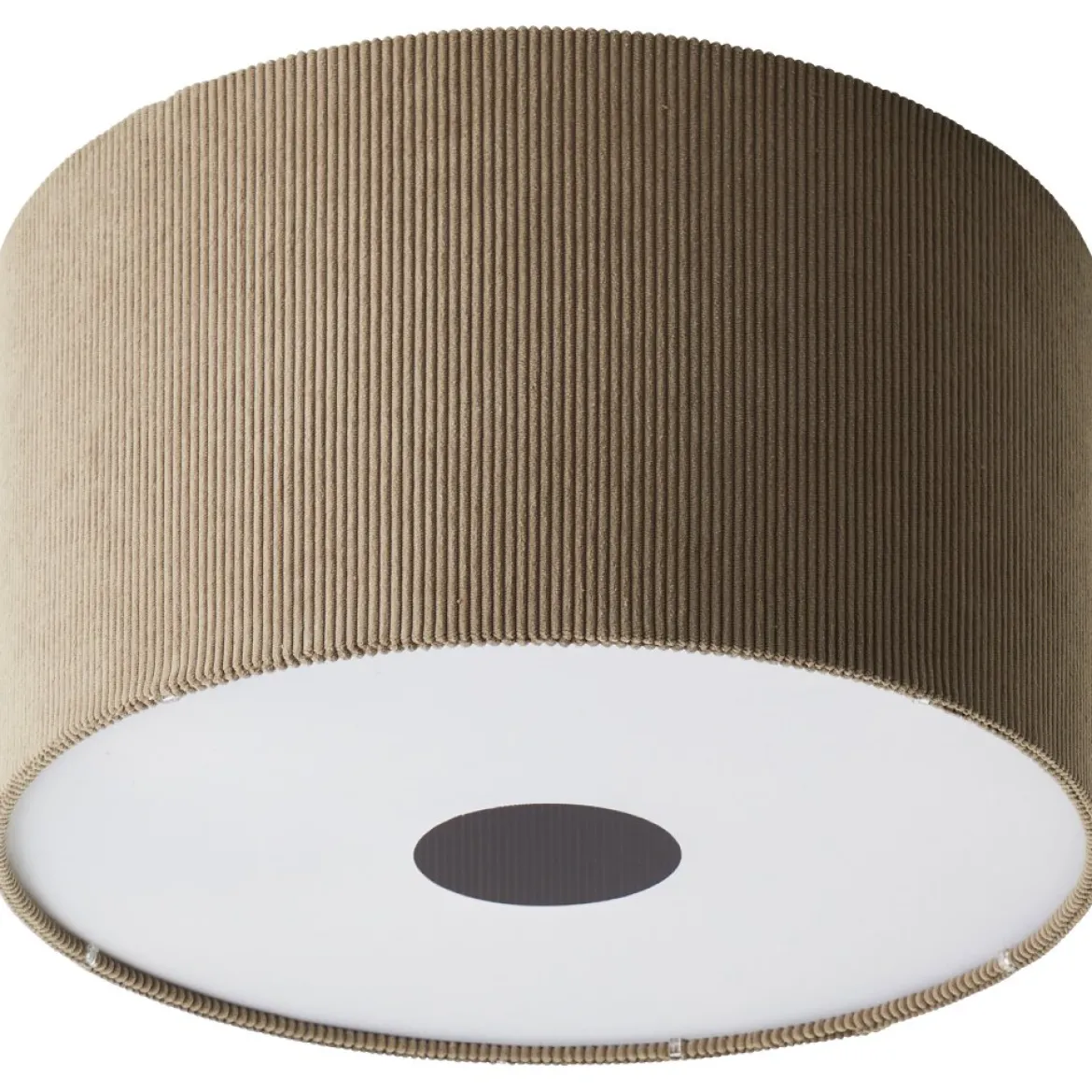 Brilliant AG Leuchten 60098-22 Tony Deckenleuchte grau retro Cordstoff 45cm