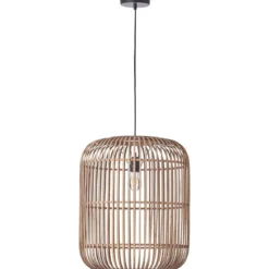 Brilliant AG Leuchten 99404-20 Woodrow Pendelleuchte 45cm hellbraun