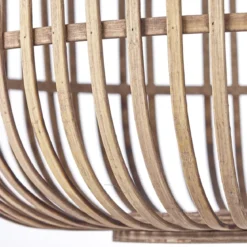 Brilliant AG Leuchten 99404-20 Woodrow Pendelleuchte 45cm hellbraun