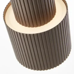 Brilliant Leuchten 60115-76 Cadiz Tischleuchte schwarz bronze gebürstet
