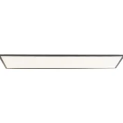 Brilliant Leuchten G80702-06 Briston LED Panel schwarz 120x30cm 4000K