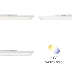 Brilliant Leuchten G99567-05 LED Deckenaufbau-Paneel Laurice 100x25cm CCT