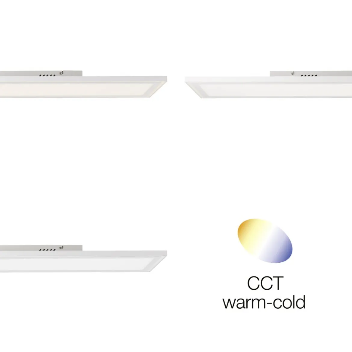Brilliant Leuchten G99567-05 LED Deckenaufbau-Paneel Laurice 100x25cm CCT