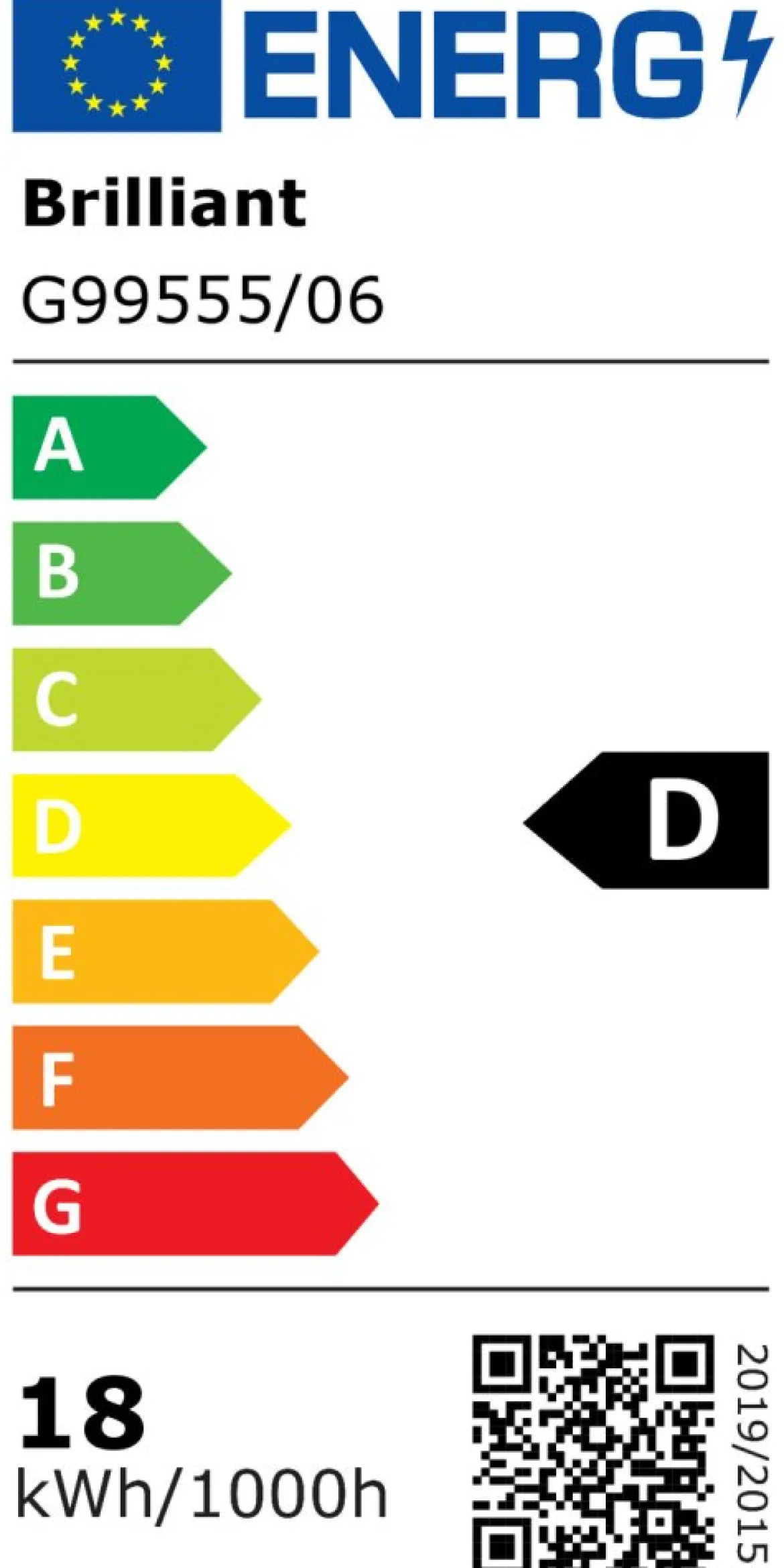 Brilliant Leuchten G99555-06 LED Spotbalken Meriza schwarz 70cm 3000K