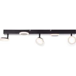 Brilliant Leuchten G99555-06 LED Spotbalken Meriza schwarz 70cm 3000K