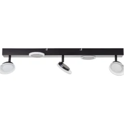 Brilliant Leuchten G99555-06 LED Spotbalken Meriza schwarz 70cm 3000K