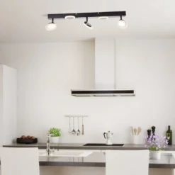 Brilliant Leuchten G99555-06 LED Spotbalken Meriza schwarz 70cm 3000K
