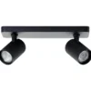 Brilliant Leuchten G99202-76 Marty LED Balkenstrahler 2-flammig sand schwarz