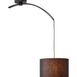 Brilliant Leuchten No.90247-06 Daria Pendelleuchte mit Auslegearm schwarz E27