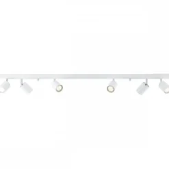 Brilliant Leuchten No. 94416-05 Different Spotbalken 6flg weiß GU10