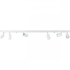 Brilliant Leuchten No. 94416-05 Different Spotbalken 6flg weiß GU10