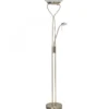 Brilliant Leuchten No. G93036-31 Deckenfluter mit Ausleger LED Ollie messing antik