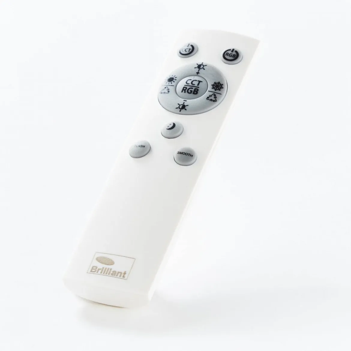 Brilliant Leuchten No. G97191-63 LED-Deckenleuchte Tessy 39cm anthrazit weiß chrom