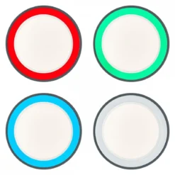 Brilliant Leuchten No. G97191-63 LED-Deckenleuchte Tessy 39cm anthrazit weiß chrom