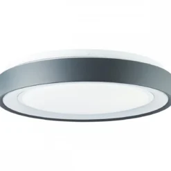 Brilliant Leuchten No. G97191-63 LED-Deckenleuchte Tessy 39cm anthrazit weiß chrom