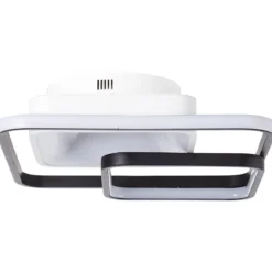 Brilliant Leuchten No. G99384-75 LED Deckenleuchte Cava 40x40cm CCT 42W weiß schwarz