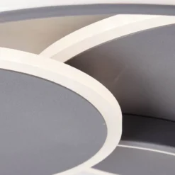 Brilliant Leuchten No. G99371-22 LED Deckenleuchte Runda 50cm 43W 3000-6000K dunkelgrau matt