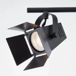 Brilliant Leuchten No. G08913-76 LED Spotrohr Movie GU10 2-flammig schwarz matt