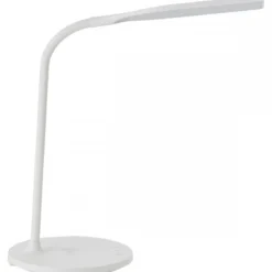 Brilliant Leuchten No. G93101-05 LED Tischleuchte Joni weiß Induktionsladeschale