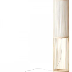 Brilliant Leuchten No. 92771-09 LED Standleuchte Nori E27 90cm natur weiß