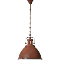 Brilliant Leuchten No. 23770-55 Pendelleuchte Jesper E27 1-flammig rostfarbend 47 cm