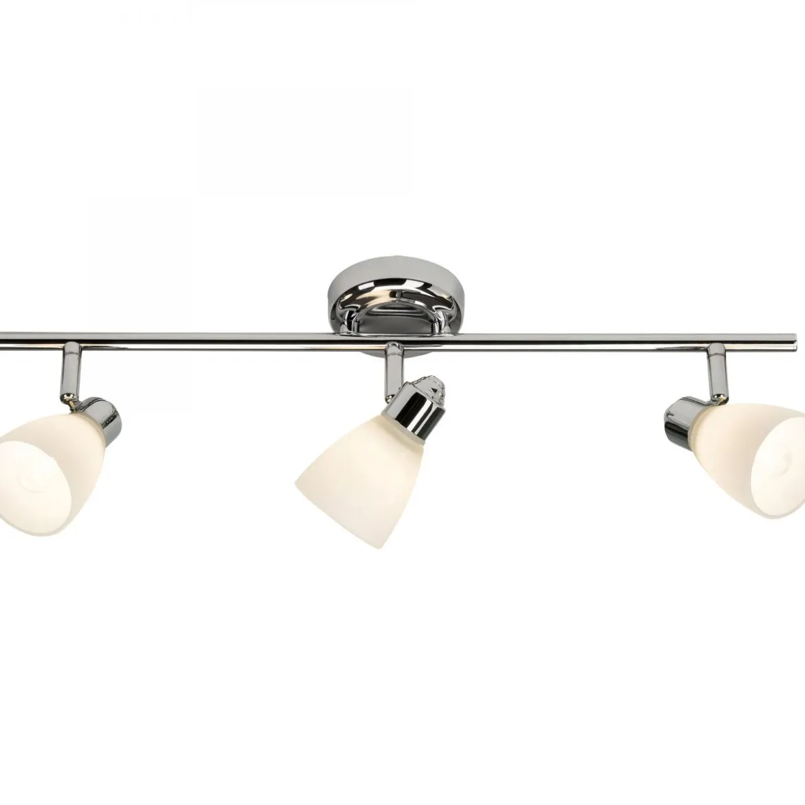 Brilliant Leuchten No. 50416-15 Spotrohr Kensington G9 IP44 3-flammig chrom weiß