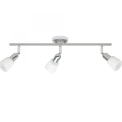 Brilliant Leuchten No. 55316-77 Spotrohr Sofia E14 IP20 3-flammig eisen chrom weiß