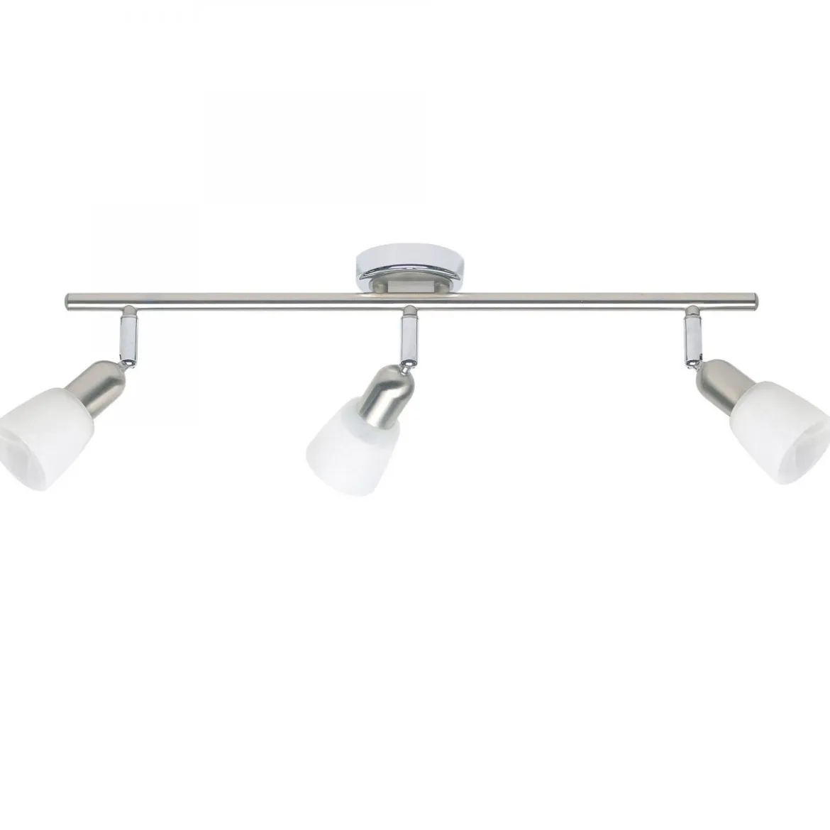 Brilliant Leuchten No. 55316-77 Spotrohr Sofia E14 IP20 3-flammig eisen chrom weiß