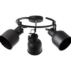 Brilliant Leuchten No. 49633-76 Spotspirale Rolet 3-flammig E14 sand schwarz
